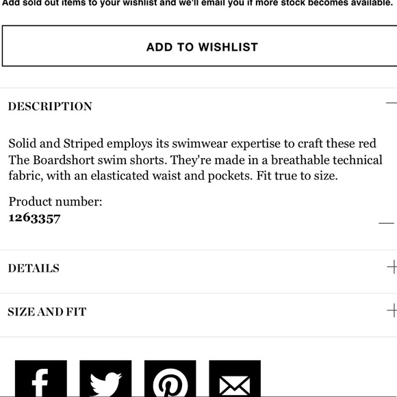 Solid & Striped The Boardshort Swim Shorts - Picture 7 of 9